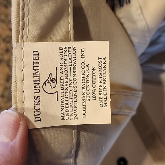 Ducks Unlimited Sponsor Embroidered Adjustable Hat - Picture 6 of 6